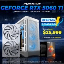 OFC023 - Equipo AMD Ryzen 7 5700X + 32GB (2x16GB) + GeForce RTX 5060 Ti