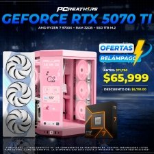 OFC024 - Equipo AMD Ryzen 7 9700X + RAM 32GB + GeForce RTX 5070 Ti
