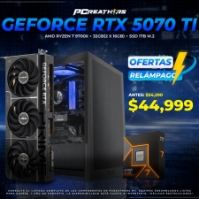 OFR013 - Equipo AMD Ryzen 7 9700X + 32GB (2x16GB) + GeForce RTX 5070 Ti