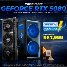 OFR024 - Equipo AMD Ryzen 7 9800X3D + 32GB (2 X 16GB) + GeForce RTX 5080