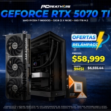 OFR038 - Equipo AMD Ryzen 7 9800X3D + 32GB (2x16GB) + GeForce RTX 5070 Ti