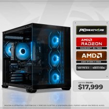 PCRB071 - Equipo AMD Ryzen 5 5500 + 16GB RAM + Radeon RX 7600