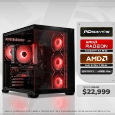 PCRB074 - Equipo AMD Ryzen 7 5700X + 32GB (2x16GB) + Radeon RX 7600
