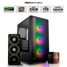 PCRA019 - EQUIPO AMD Ryzen 7 5700X + 32GB (2 x 16GB) + GeForce RTX 4070 SUPER