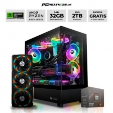 PCRA052 - EQUIPO AMD Ryzen 7 8700F + 32GB (2 x 16GB) + GeForce RTX 4070 SUPER