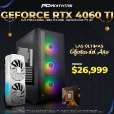 PCRA198 - EQUIPO AMD Ryzen 5 9600X + 32GB (2 x 16GB) + GeForce RTX 4060 Ti