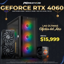 PCRA201 - EQUIPO AMD Ryzen 5 5500 + 32GB (2x16GB) + GeForce RTX 4060