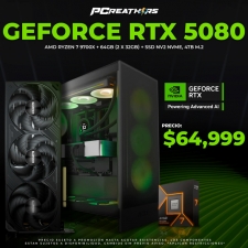 PCRA530 - EQUIPO AMD Ryzen 7 9700X + 64GB (2 x 32GB) + GeForce RTX 5080