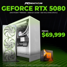 PCRA538 - EQUIPO AMD Ryzen 7 7800X3D + 48GB (2 x 24GB) + GeForce RTX 5080