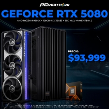 PCRA560 - EQUIPO AMD Ryzen 9 9950X + 128GB (2 x 64GB) + GeForce RTX 5080