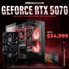 PCRA568 - EQUIPO AMD Ryzen 7 7700 + 32GB (2 x 16GB) + GeForce RTX 5070