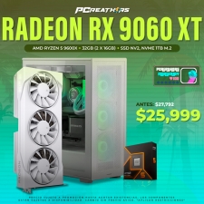 PCRA597 - Equipo AMD Ryzen 5 9600X + 32GB (2 x 16GB) + Radeon RX 9060 XT