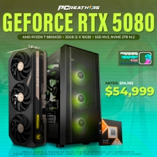 PCRA613 - Equipo AMD Ryzen 7 9800X3D + 32GB (2 x 16GB) + GeForce RTX 5080