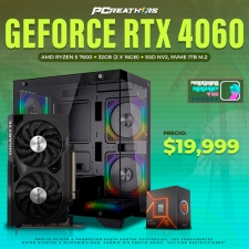 PCRA617 - Equipo AMD Ryzen 5 7600 + 32GB (2 x 16GB) + GeForce RTX 4060
