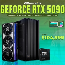 PCRA625 - Equipo Intel Core Ultra 9 285K + 64GB (2 x 32GB) + GeForce RTX 5090