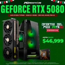 PCRA696 - Equipo AMD Ryzen 7 9700X + 32GB - 2 x 16GB + GeForce RTX 5080