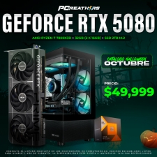 PCRA712 - Equipo AMD Ryzen 7 7800X3D + 32GB (2x16GB) + GeForce RTX 5080