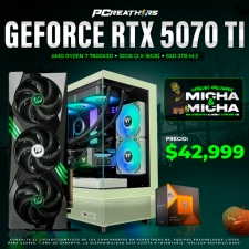 PCRA752 - Equipo AMD Ryzen 7 7800X3D + 32GB (2x16GB) + GeForce RTX 5070 Ti