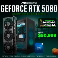PCRA771 - Equipo Intel Core i7-14700F + 32GB (2x16GB) + GeForce RTX 5080