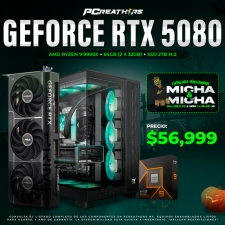 PCRA774 - Equipo AMD Ryzen 9 9900X + 64GB (2 x 32GB) + GeForce RTX 5080
