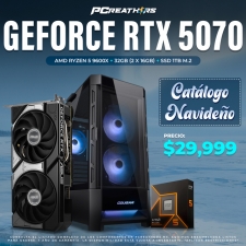 PCRA820 - Equipo AMD Ryzen 5 9600X + 32GB - 2 x 16GB + GeForce RTX 5070