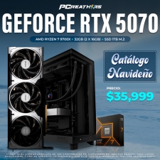 PCRA825 - Equipo AMD Ryzen 7 9700X + 32GB - 2 x 16GB + GeForce RTX 5070