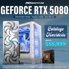PCRA827 - Equipo AMD Ryzen 7 9700X + 32GB - 2 x 16GB + GeForce RTX 5080