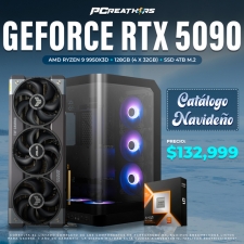 PCRA847 - Equipo AMD Ryzen 9 9950X3D + 128GB - 4 x 32GB + GeForce RTX 5090