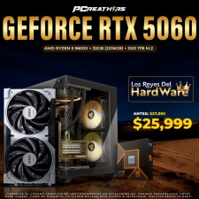 PCRA876 - Equipo AMD Ryzen 5 9600X + 32GB - 2 x 16GB + GeForce RTX 5060