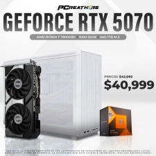PCRA881 - Equipo AMD Ryzen 7 7800X3D + 32GB + GeForce RTX 5070