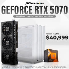 PCRA881 - Equipo AMD Ryzen 7 7800X3D + 32GB + GeForce RTX 5070