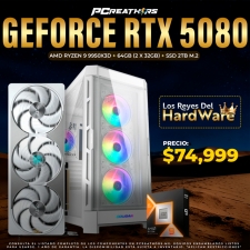 PCRA893 - Equipo AMD Ryzen 9 9950X3D + 64GB - 2 x 32GB + GeForce RTX 5080