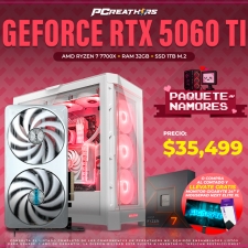 PCRA913 - Equipo AMD Ryzen 7 7700X + 32GB RAM + GeForce RTX 5060 Ti