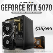 PCRA916 - Equipo AMD Ryzen 7 9700X + 32GB RAM + GeForce RTX 5070