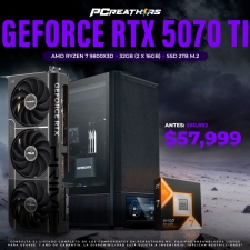 PCRA932 - Equipo AMD Ryzen 7 9800X3D + 32GB - 2 x 16GB + GeForce RTX 5070 Ti