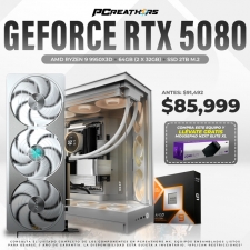 PCRA939 - EQUIPO AMD Ryzen 9 9900X3D + 64GB (2 x 32GB) + GeForce RTX 5080