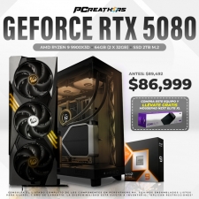 PCRA940 - EQUIPO AMD Ryzen 9 9900X3D + 64GB (2 x 32GB) + GeForce RTX 5080