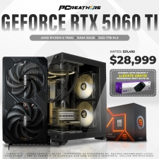 PCRA945 - EQUIPO AMD Ryzen 5 7600 + RAM 32GB + GeForce RTX 5060 Ti