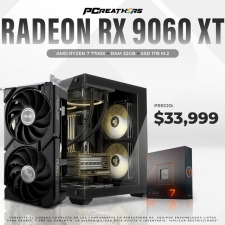 PCRA950 - Equipo AMD Ryzen 7 7700X + 32GB RAM + Radeon RX 9060 XT