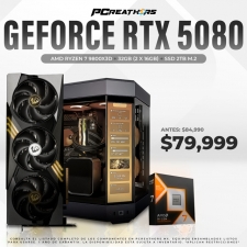 PCRA960 - Equipo AMD Ryzen 7 9800X3D + 32GB (2 X 16GB) + GeForce RTX 5080