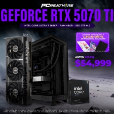 PCRA974 - Equipo Intel Core Ultra 7 265KF + 48GB RAM + GeForce RTX 5070 Ti