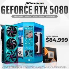 PCRA982 - Equipo AMD Ryzen 7 9800X3D + 32GB - 2 x 16GB + GeForce RTX 5080
