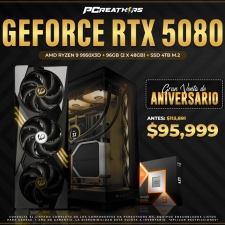 PCRB008 - Equipo AMD Ryzen 9 9950X3D + 96GB (2 X 48GB) + GeForce RTX 5080