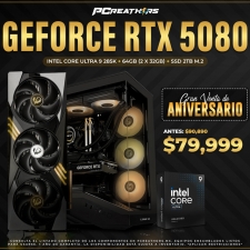 PCRB031 - EQUIPO Intel Core Ultra 9 285K + 64GB (2x32GB) + GeForce RTX 5080