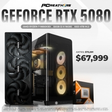 PCRB034 - Equipo AMD Ryzen 7 9850X3D + 32GB (2 x 16GB) + GeForce RTX 5080