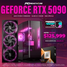 PCRB061 - EQUIPO AMD Ryzen 9 9950X3D + 64GB (2x32GB) + GeForce RTX 5090