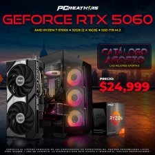 PCRB076 - Equipo AMD Ryzen 7 5700X + 32GB (2x16GB) + GeForce RTX 5060
