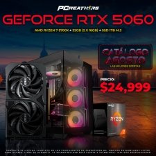 PCRB076 - Equipo AMD Ryzen 7 5700X + 32GB (2x16GB) + GeForce RTX 5060