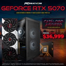 PCRB088 - Equipo AMD Ryzen 5 9600X + 24GB RAM + GeForce RTX 5070