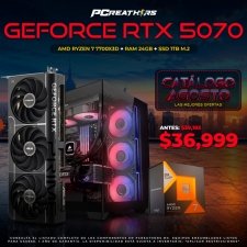 PCRB106 - Equipo AMD Ryzen 7 7700X3D + RAM 24GB + Geforce RTX 5070